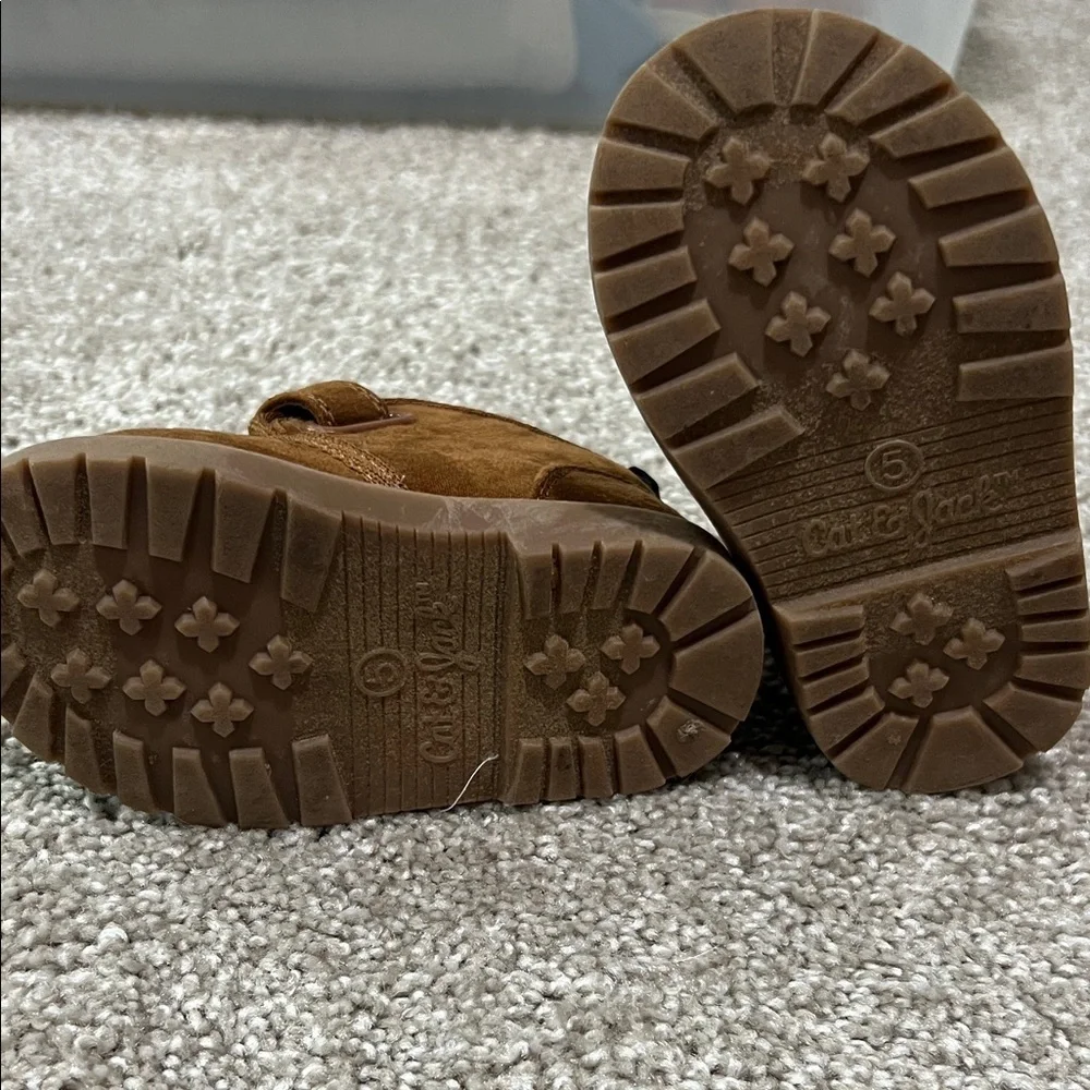 Cat & Jack Brown Kids Boots